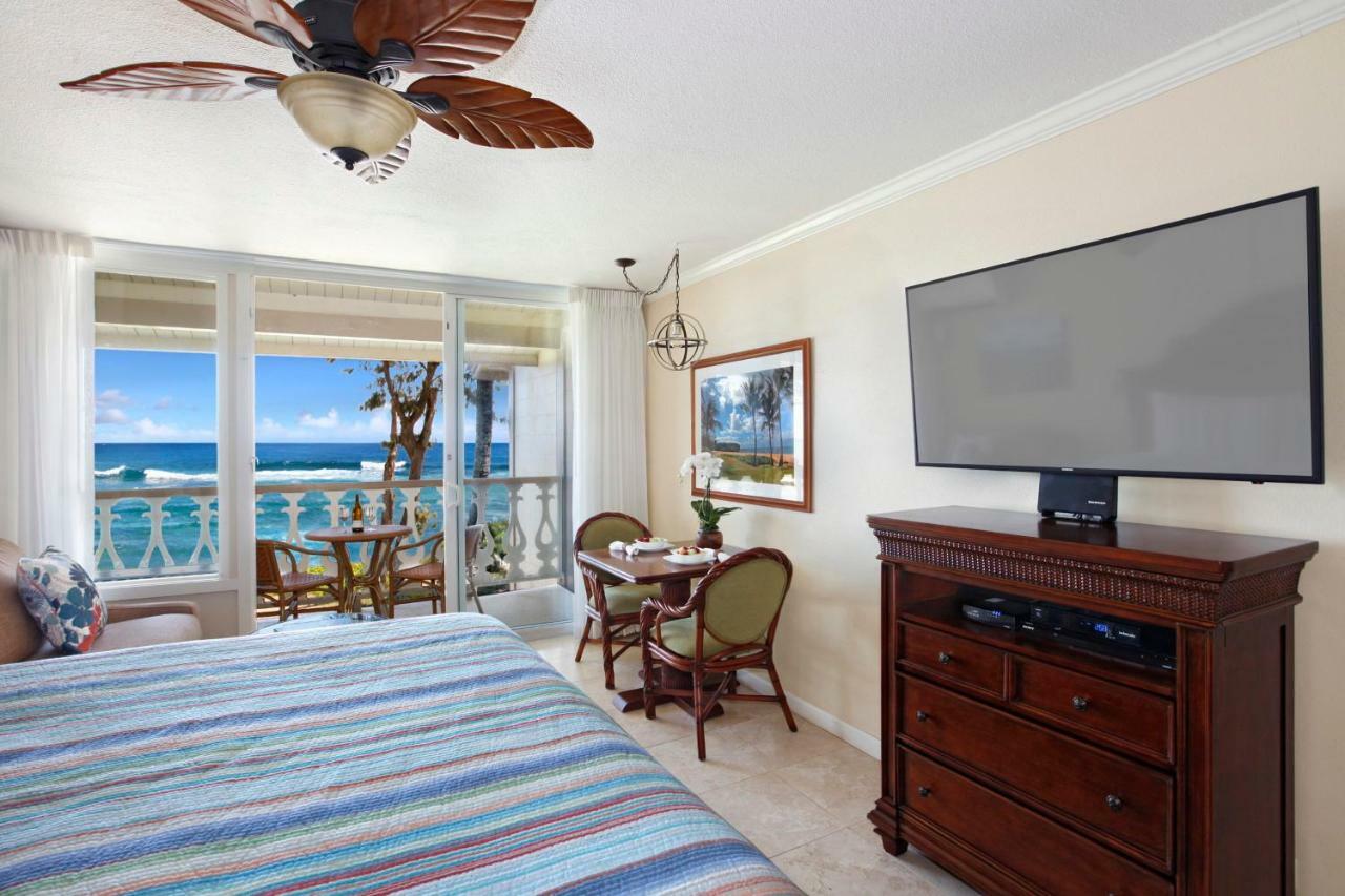 Islander On The Beach 352 Oceanfront *Penthouse* Ac Pool Kapa'a Exteriör bild