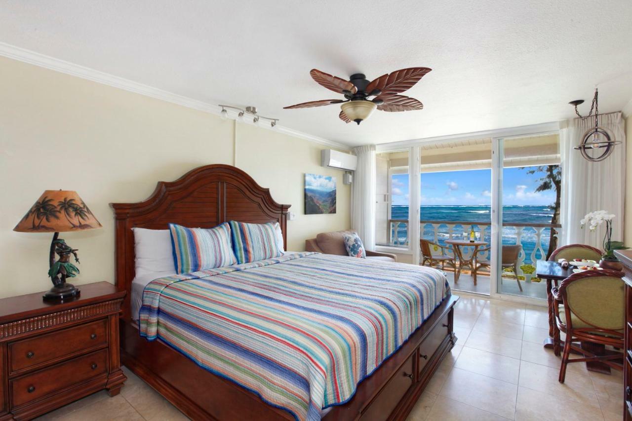 Islander On The Beach 352 Oceanfront *Penthouse* Ac Pool Kapa'a Exteriör bild