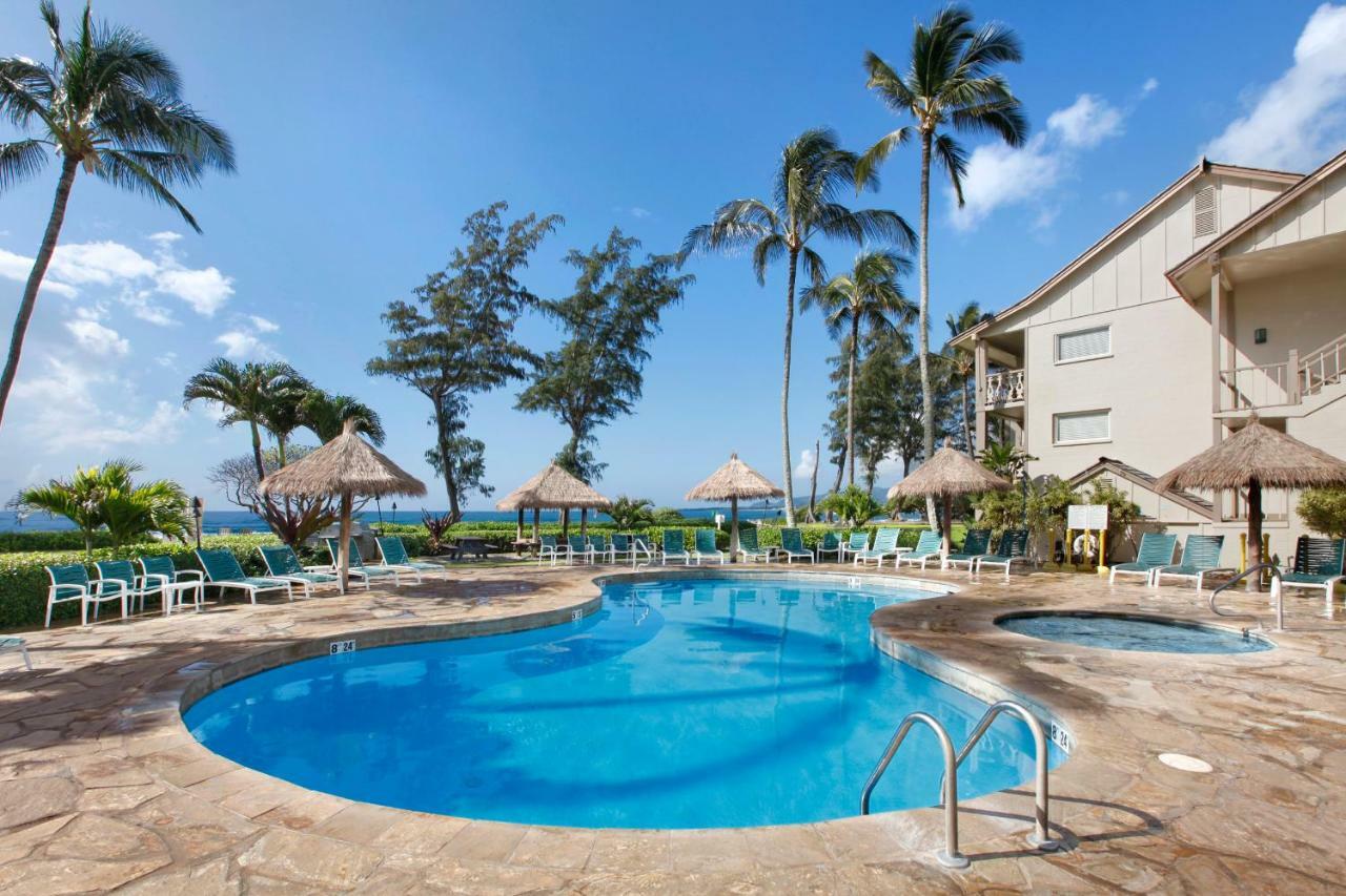 Islander On The Beach 352 Oceanfront *Penthouse* Ac Pool Kapa'a Exteriör bild